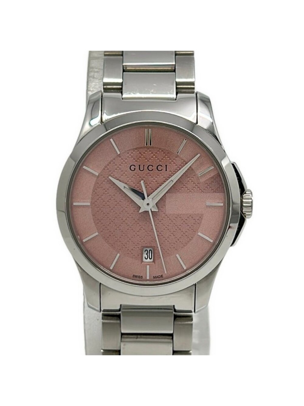Gucci Watch 126.5 Pink Beige